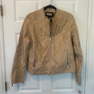 JouJou NWT Vegan Leather Jacket